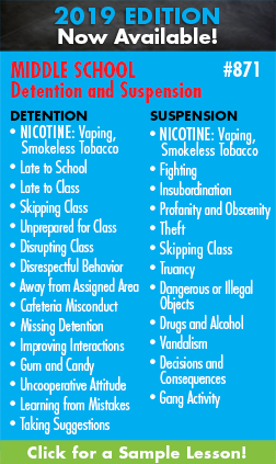 detention and suspension